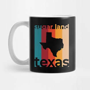 Sugar Land Texas Retro Mug